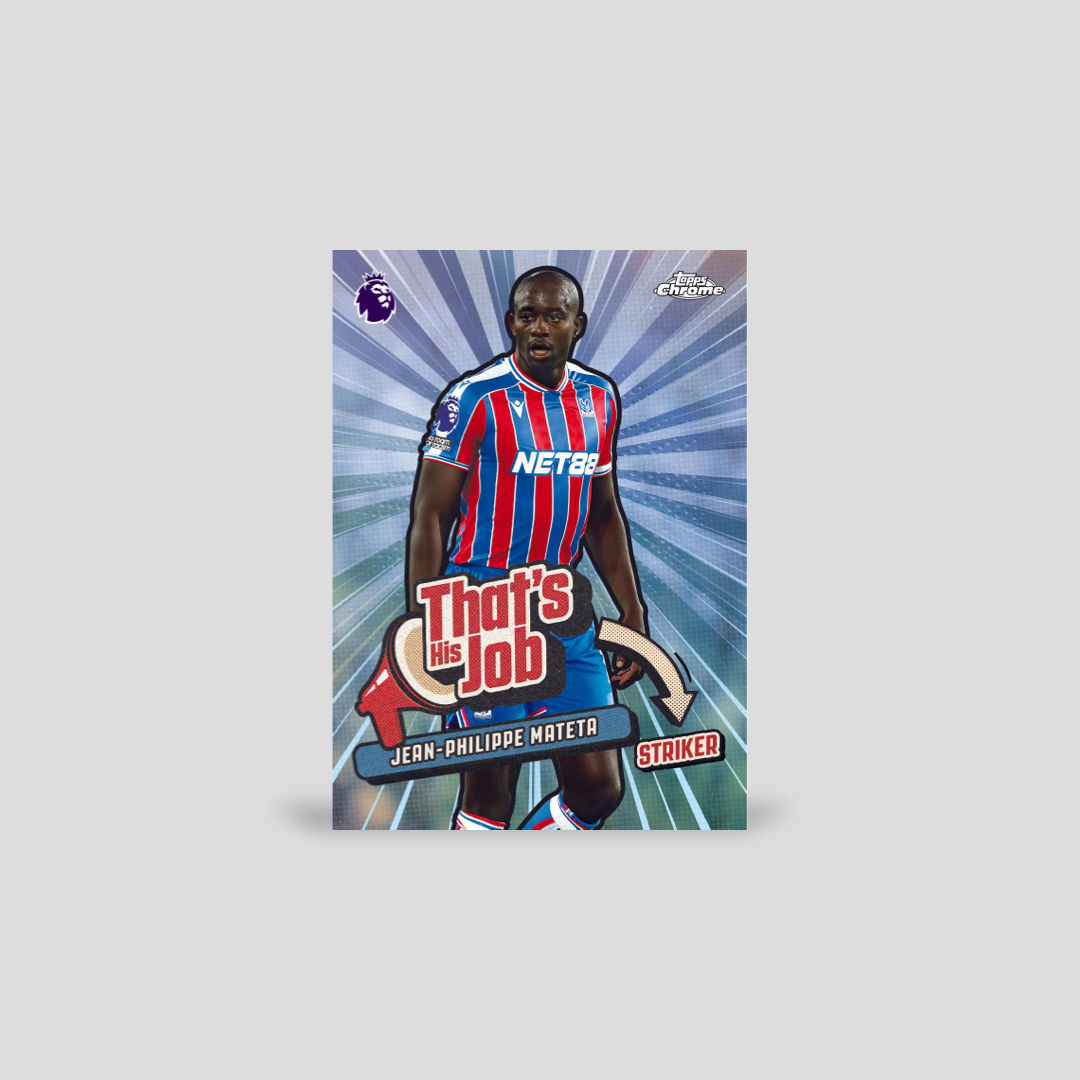 2026 Topps Chrome Premier League Soccer Breakers Delight Box