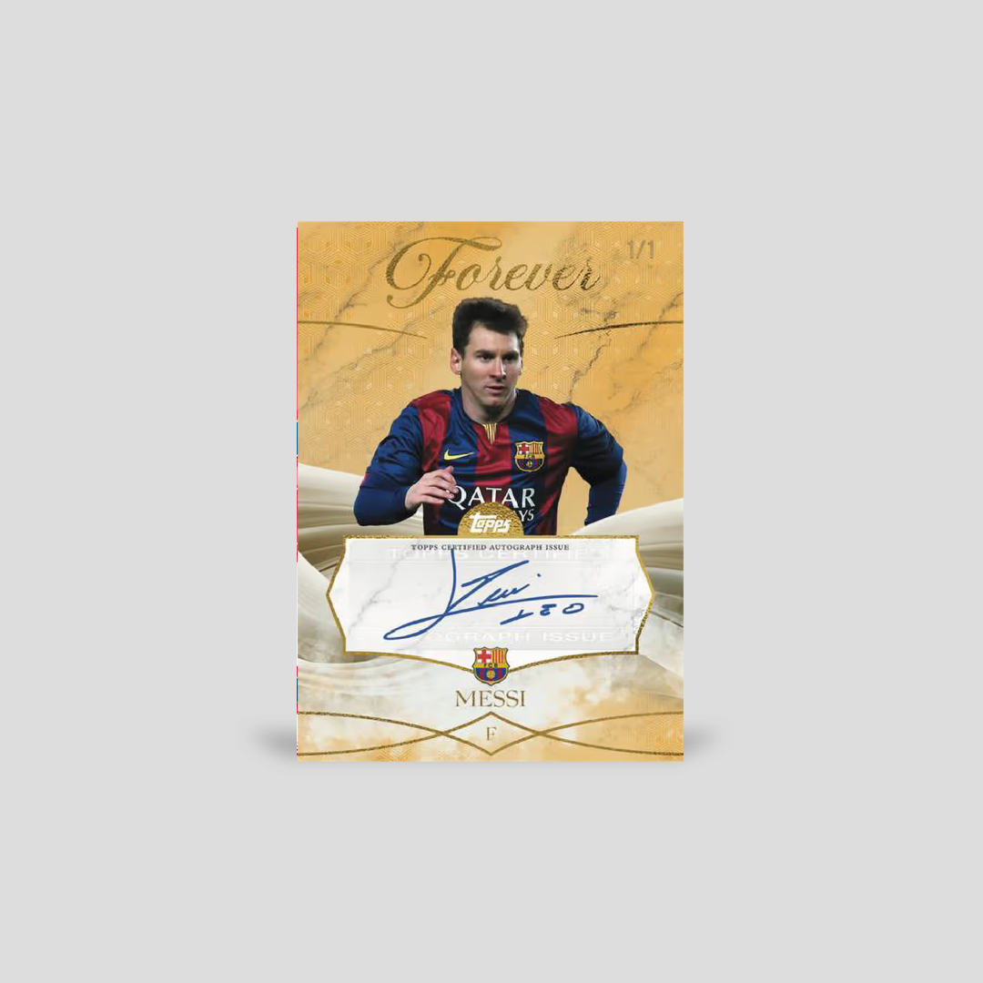 2025-26 Topps Soccer Barcelona Forever Hobby Box