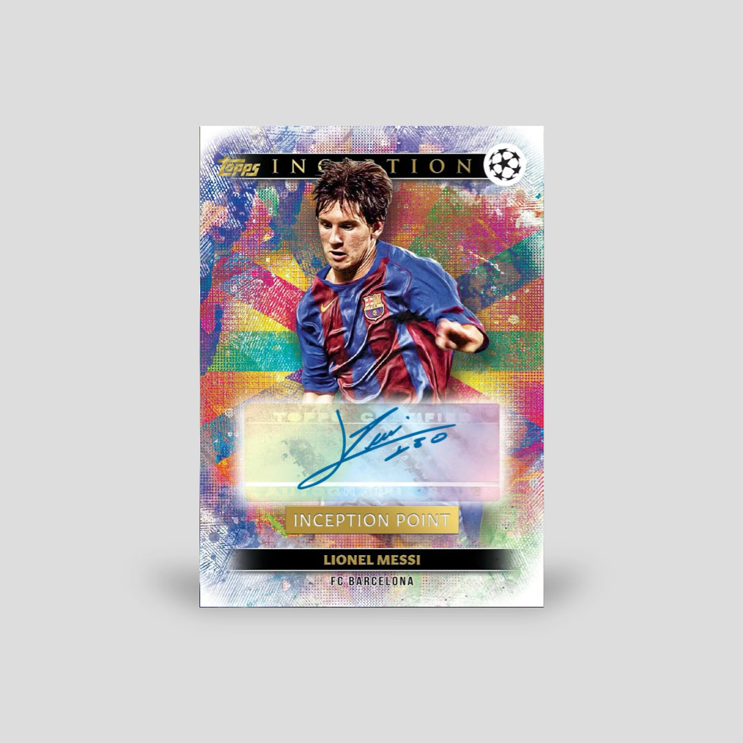 2024-25 Topps Soccer UEFA Club Competitions Inception UCC Hobby Box