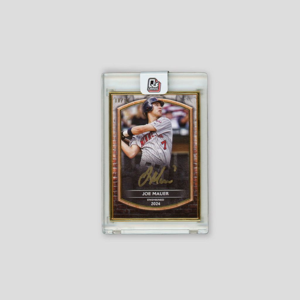 2025 Topps Museum Baseball Joe Mauer Framed HOF Autograph