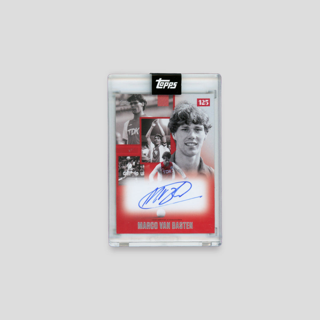 2025 Topps Ajax 125 Marco Van Basten Auto /10