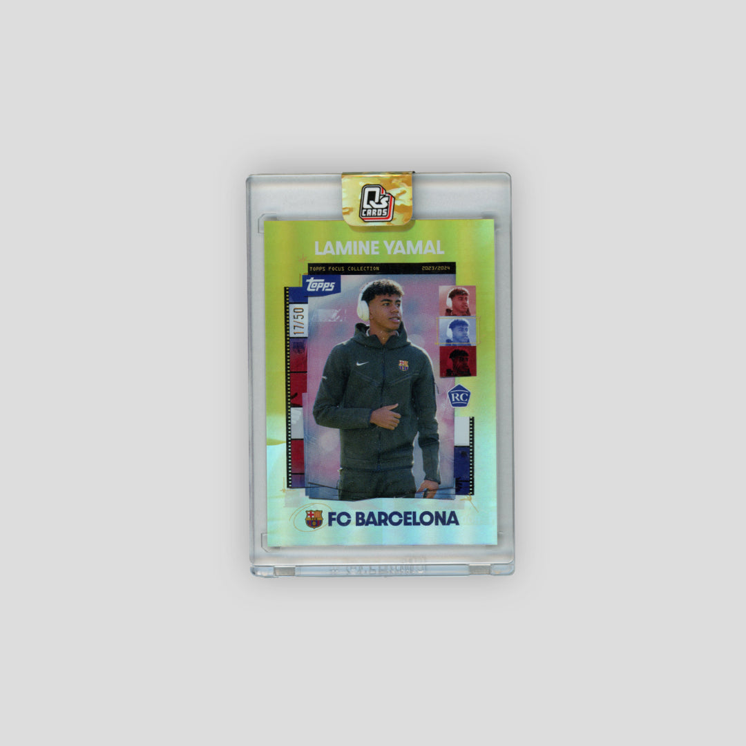 2023-24 Topps Focus Barcelona - Lamine Yamal RC /50