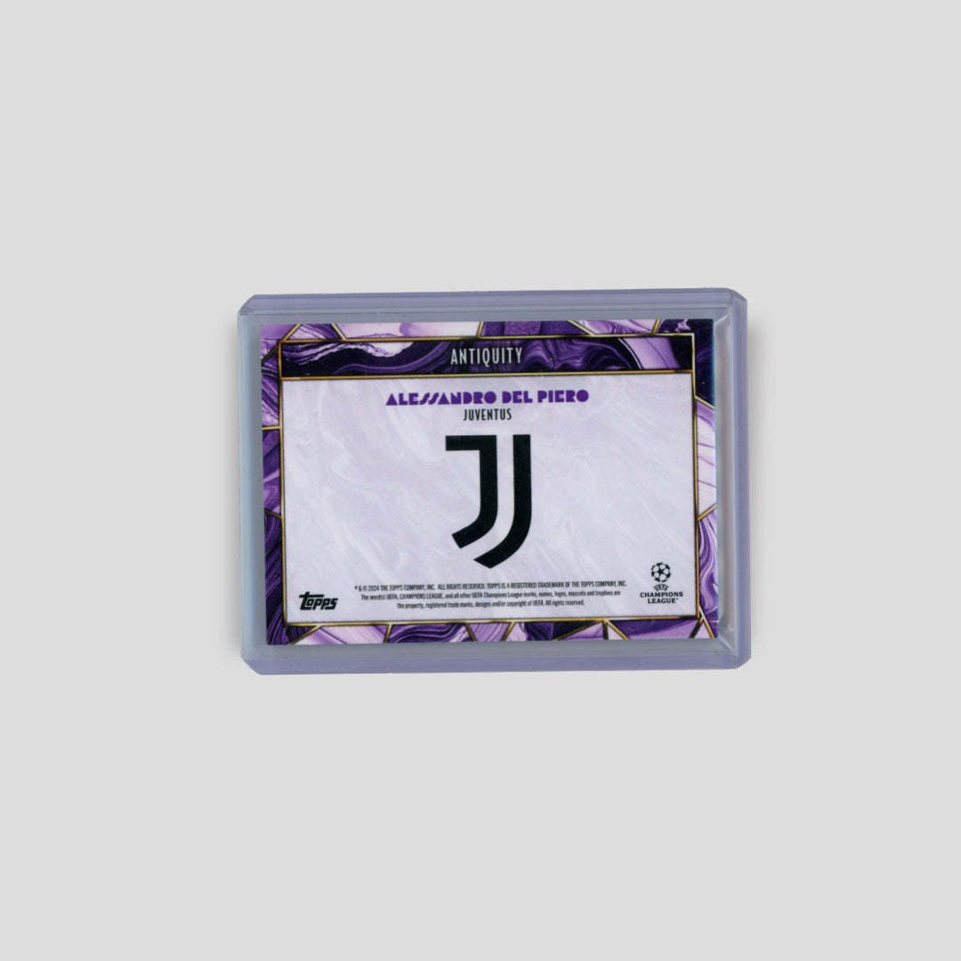 2024-25 Topps Deco Alessandro Del Piero Auto Relic /25