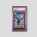 2024 Topps Chrome Marvel Carol Danvers Red Wave /5 (PSA 10)