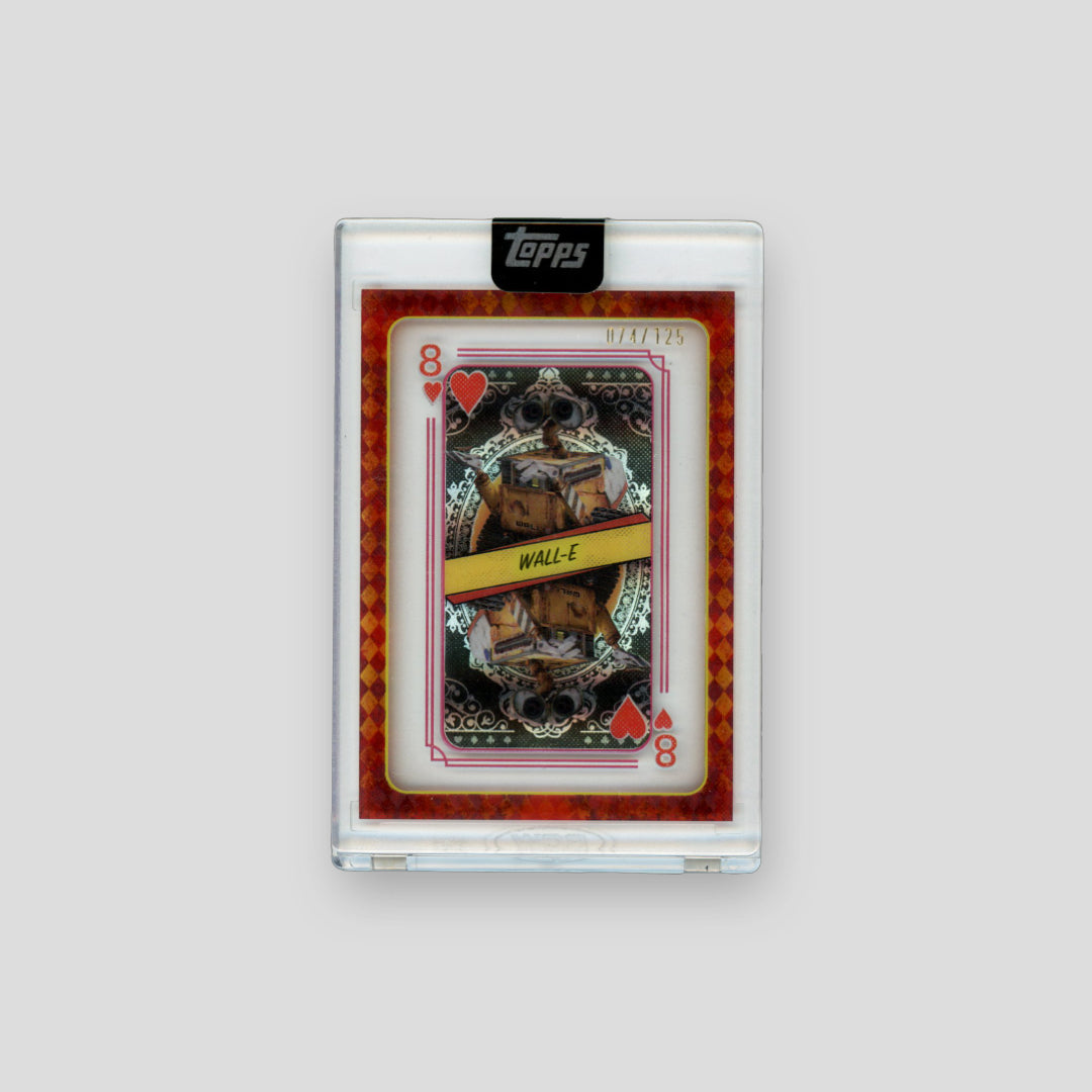 2025 Topps Disney Mint Wall-E Acetate Playing Card /125