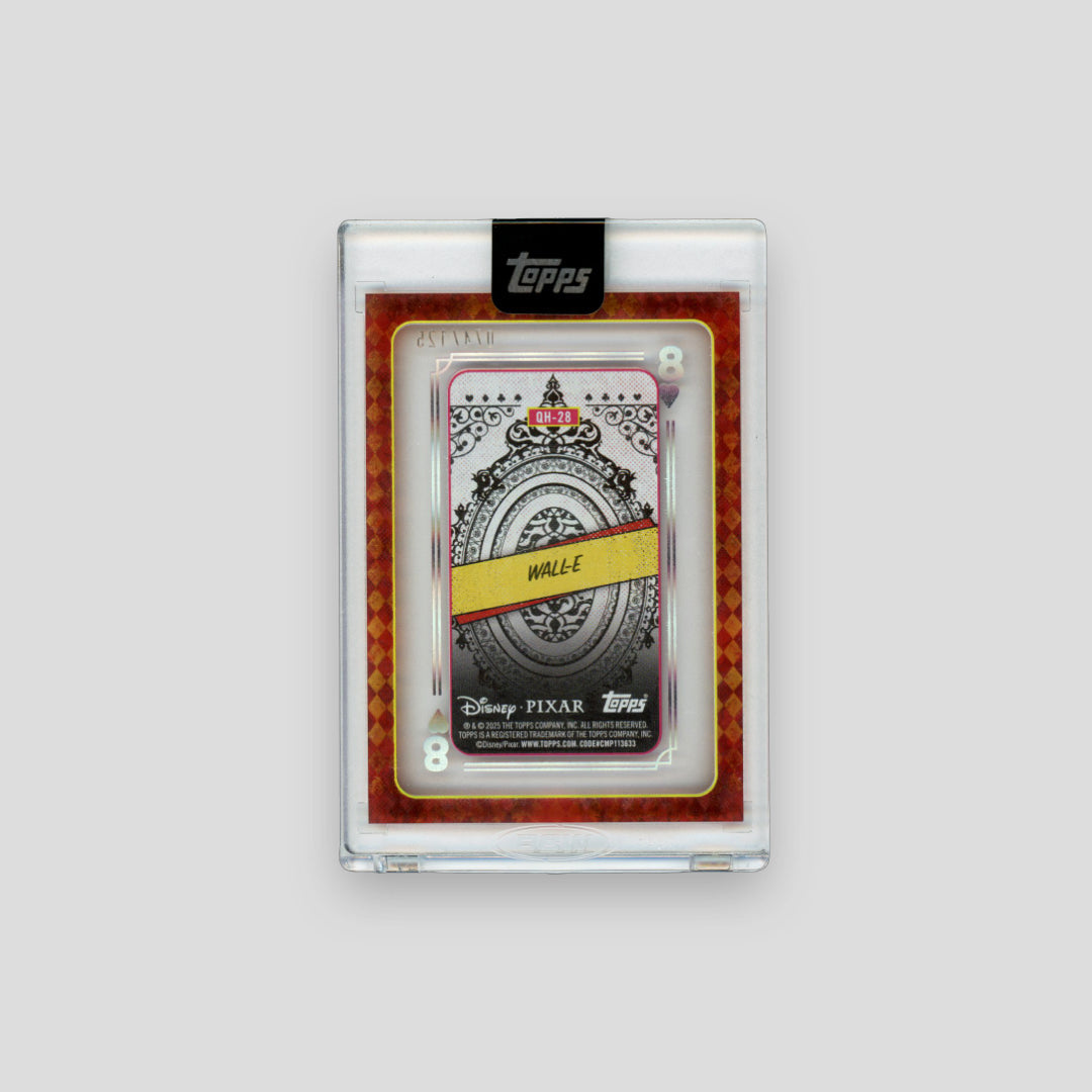 2025 Topps Disney Mint Wall-E Acetate Playing Card /125