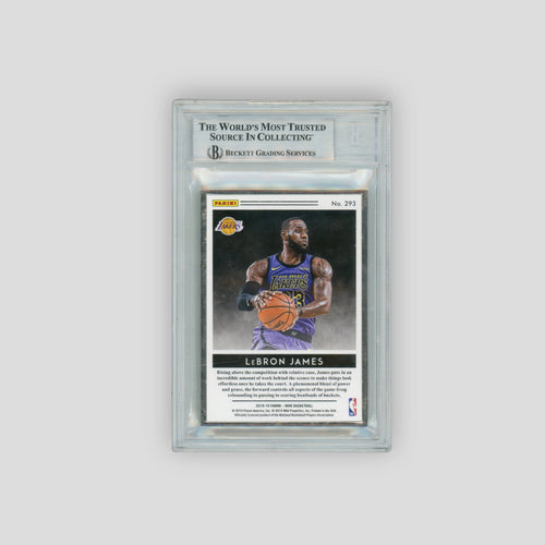 2018-19 Panini Noir Lebron James Vintage Art /25 (BGS 8.5)