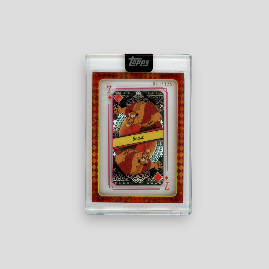 2025 Topps Disney Mint Beast Acetate Playing Card /125