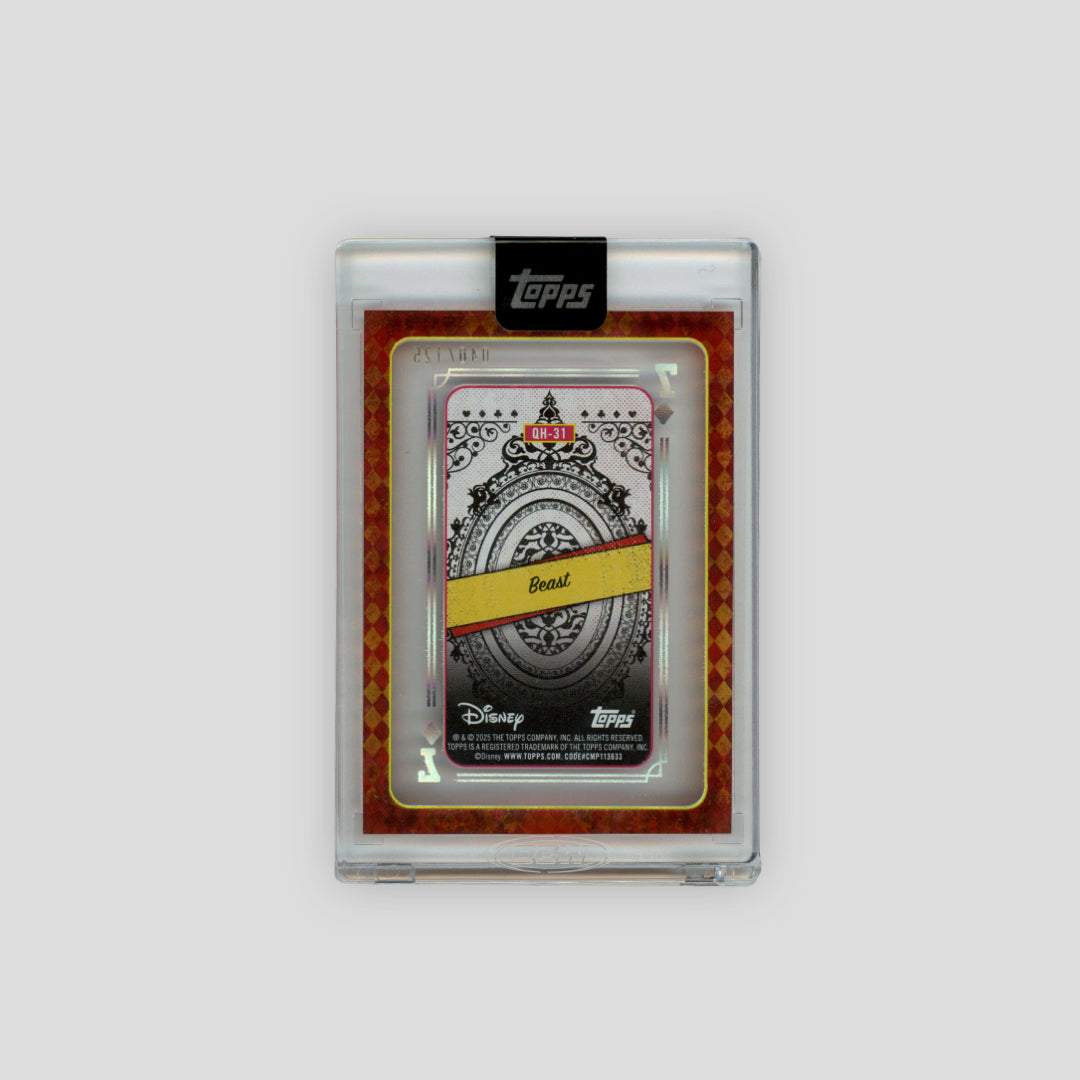 2025 Topps Disney Mint Beast Acetate Playing Card /125