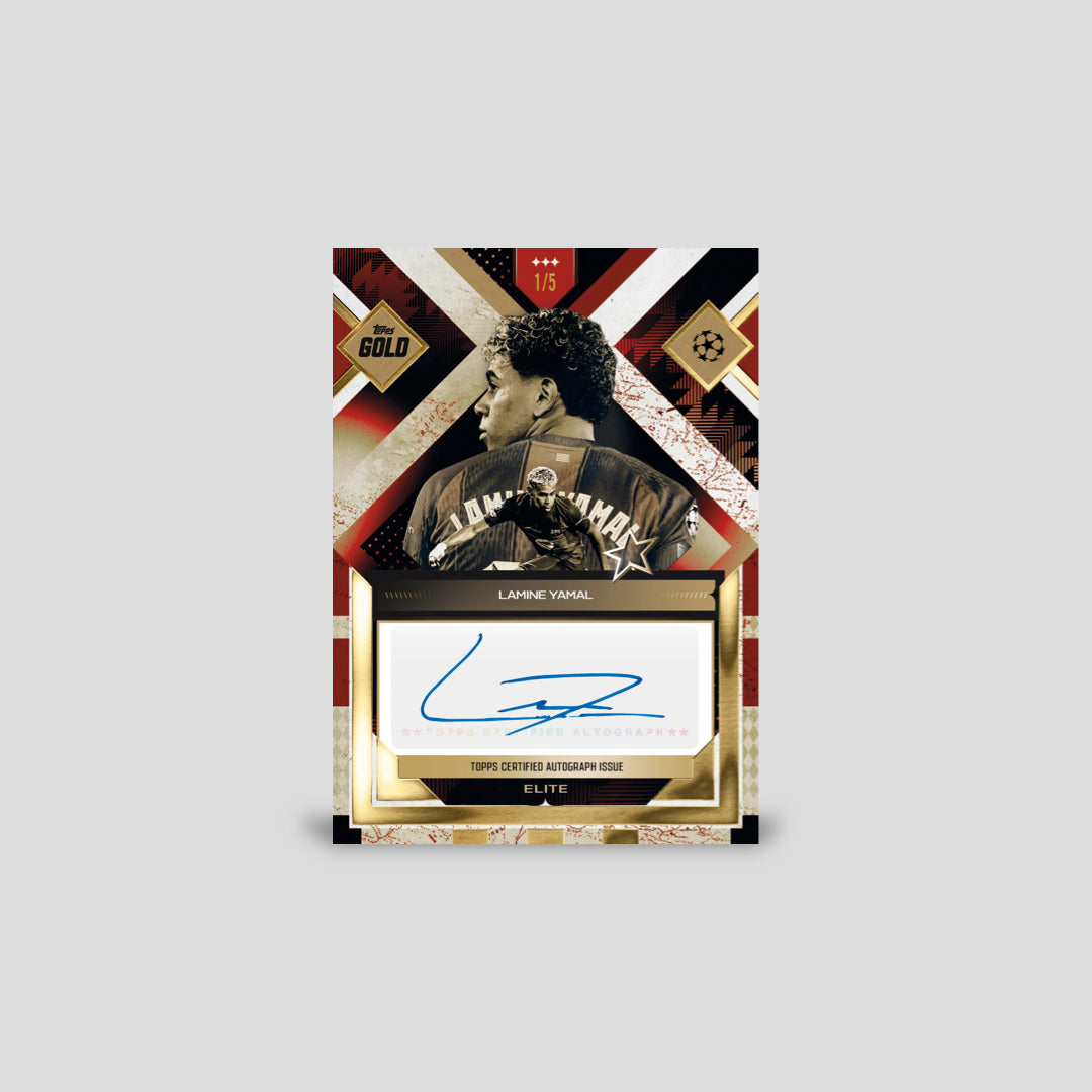 2025-26 Topps Gold UCC Soccer Hobby Box