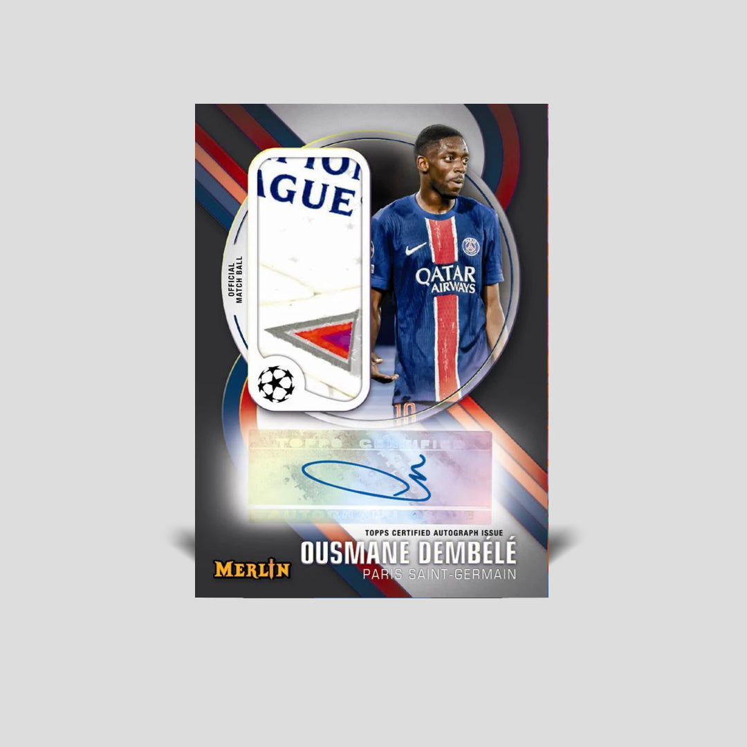 2024-25 Topps Soccer Merlin UEFA Hobby Box