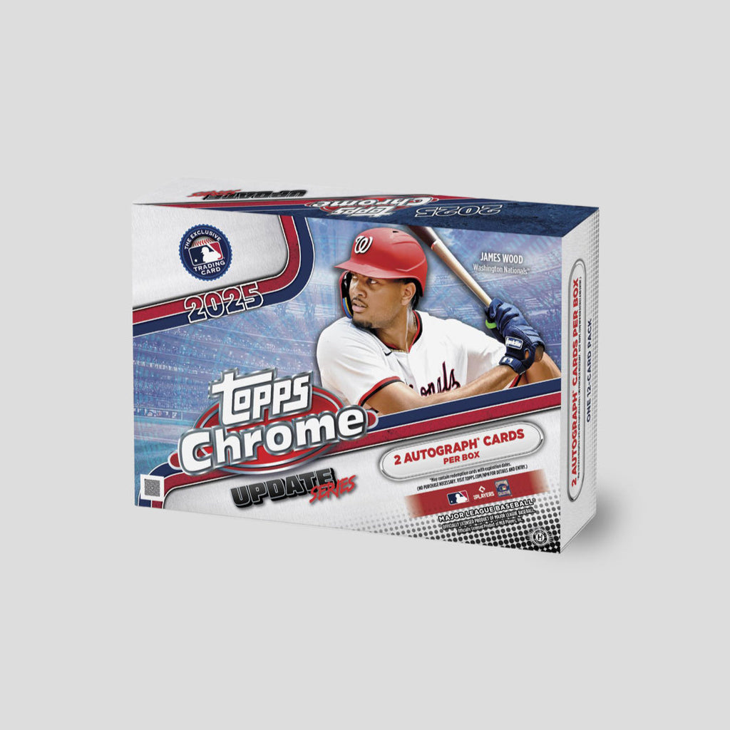 2025 Topps Chrome Update Series Baseball Breakers Delight Box