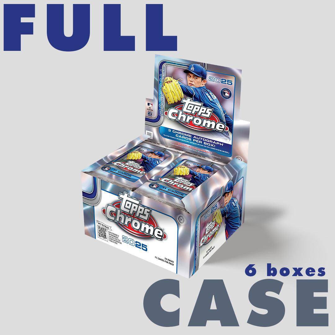 2025 Topps Chrome Baseball Hobby Jumbo Box