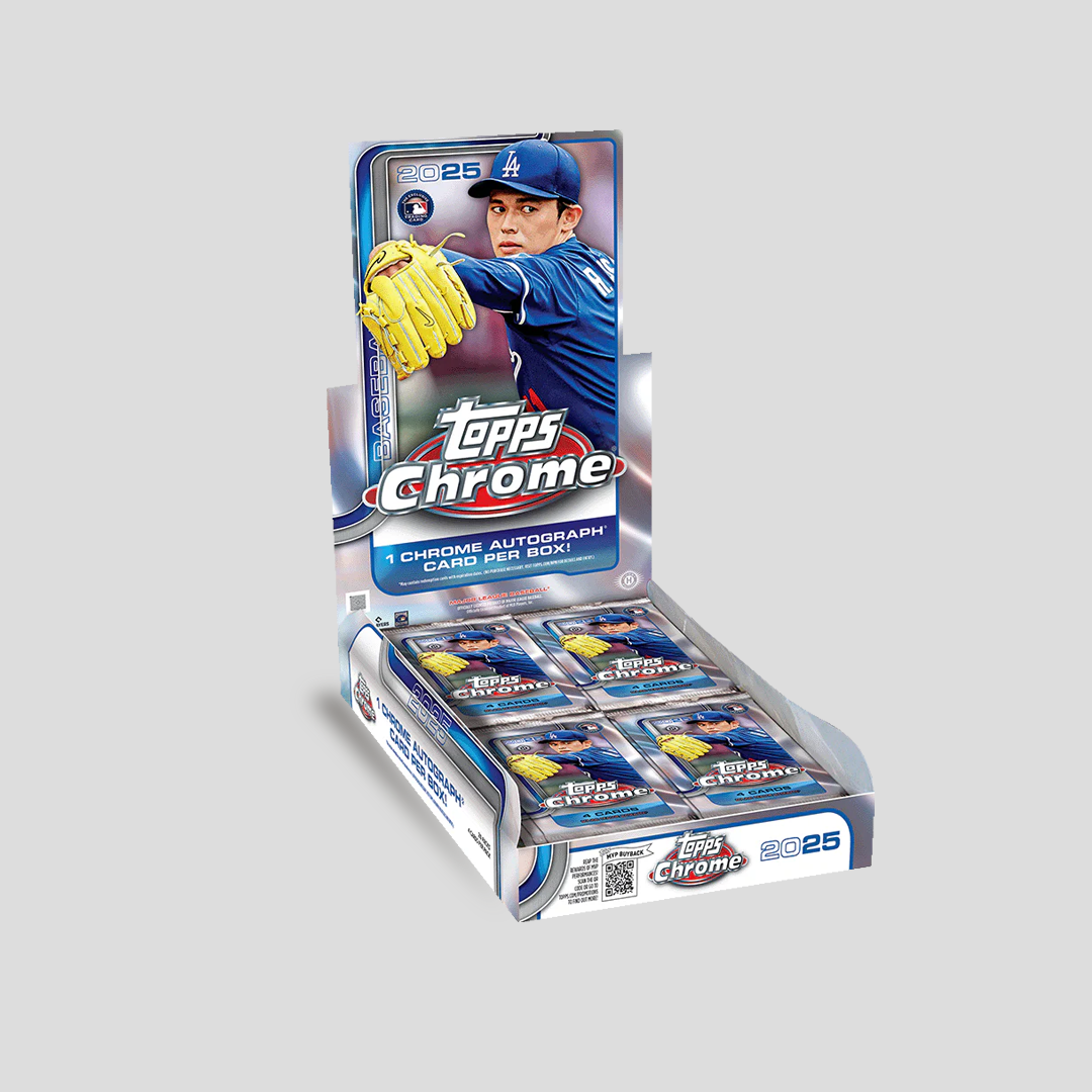 2025 Topps Chrome Baseball Hobby Box