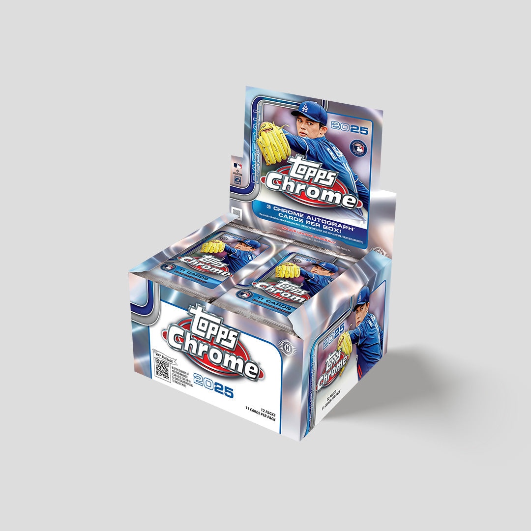 2025 Topps Chrome Baseball Hobby Jumbo Box