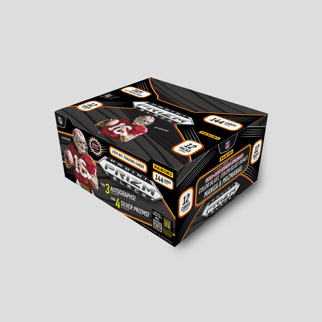 2025 Panini Prizm Black Football Hobby Box